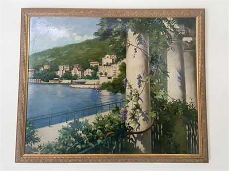 Original Yugoslavian Framed Painting