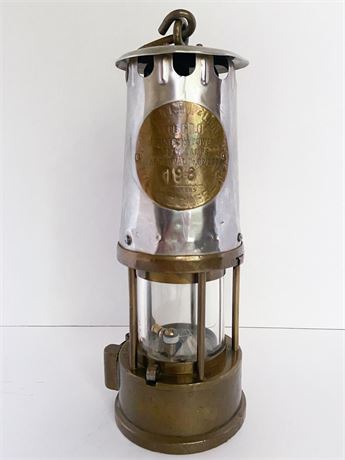 Vintage Protector Lamp & Lighting Miner's Lamp