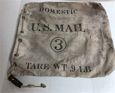 Vintage USPS Domestic U.S. Mail Bag