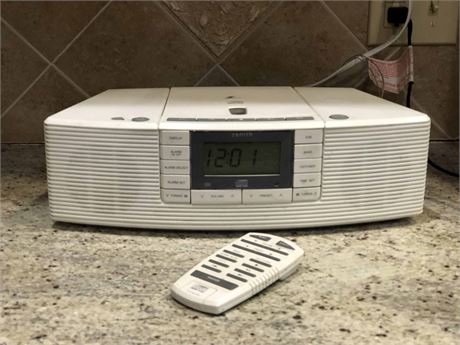Zenith AM/FM/CD Alarm Clock Radio