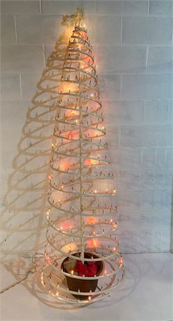 Lighted ​​​​​​​Spiral Christmas Tree
