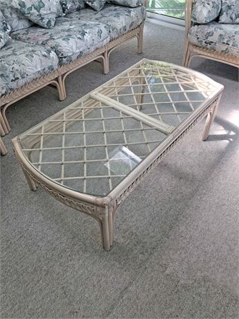 Benchcraft by Ashley Rattan Coffee Table