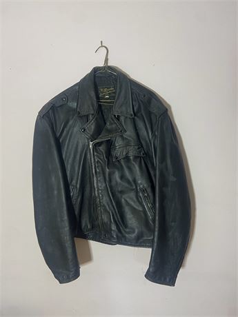 Vintage Brooks Leather Sportswear Jacket