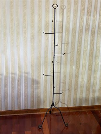 Yellow Brick Road Auctions - Wrought Iron Hat Rack