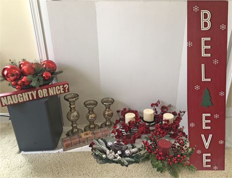 Christmas Holiday Centerpiece & Display Collection