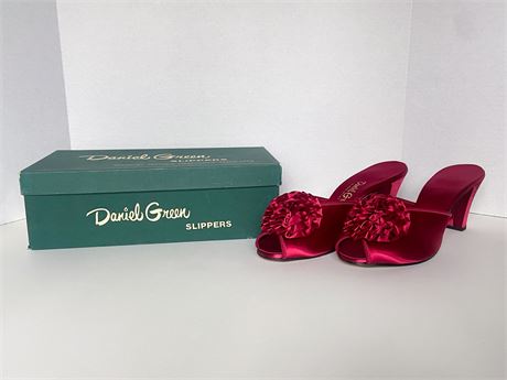 Vintage Daniel Green Boudoir Slippers