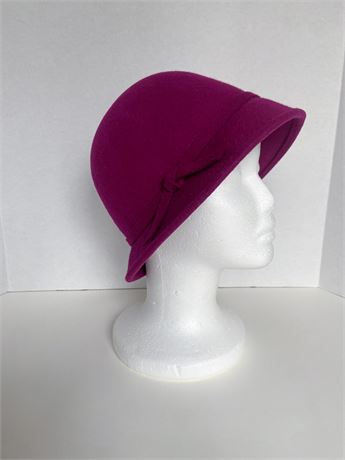 Collection Eighteen Ladies Wool Cloche Hat