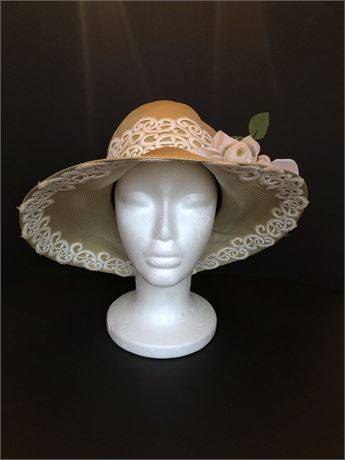 1960's Mr. John Jr. Ladies Summer Hat