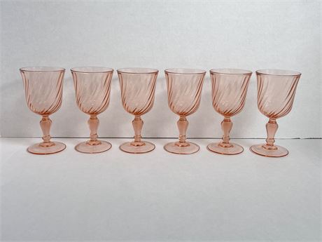 Discontinued Cristal D'Arques-Durand Rosaline Glasses