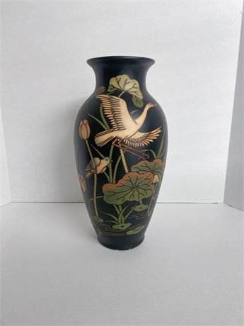 F. Atkins Coromandel Vase