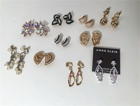 Costume Clip-On Earring Collection
